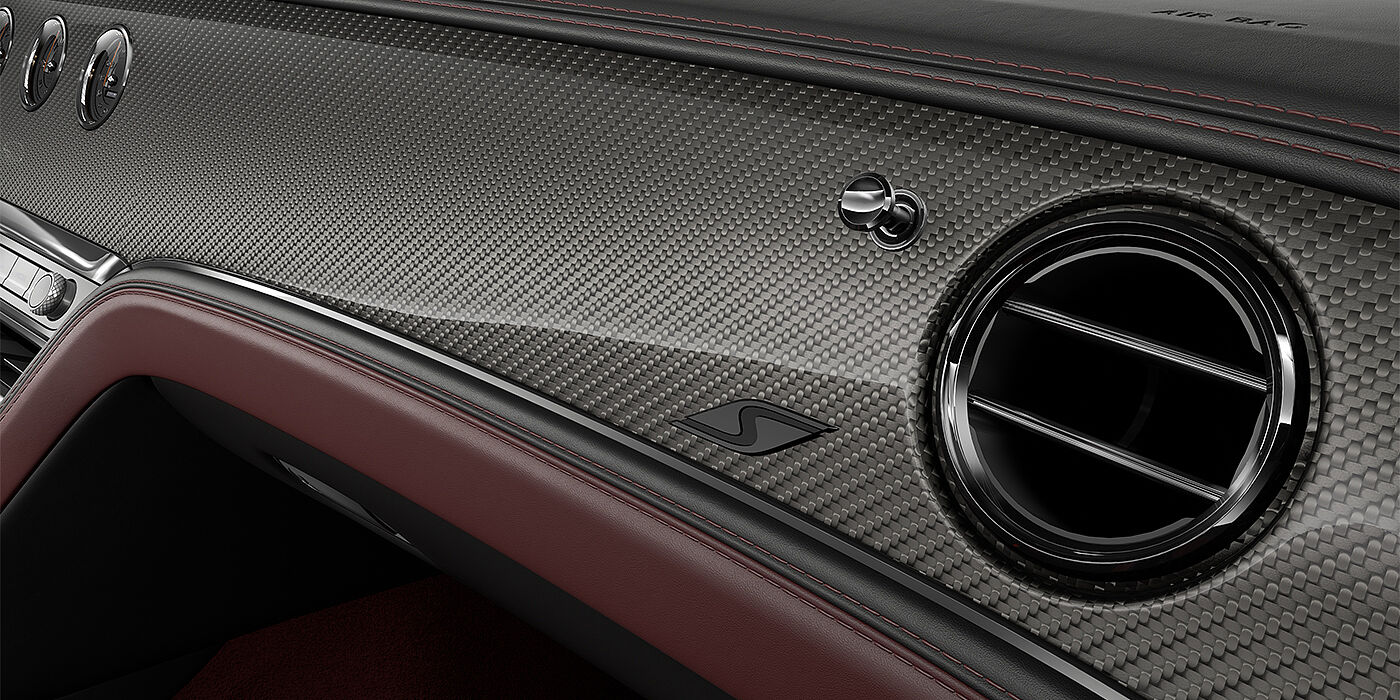 Bentley Hamburg New Bentley Flying Spur S sedan High Gloss Carbon Fibre veneer