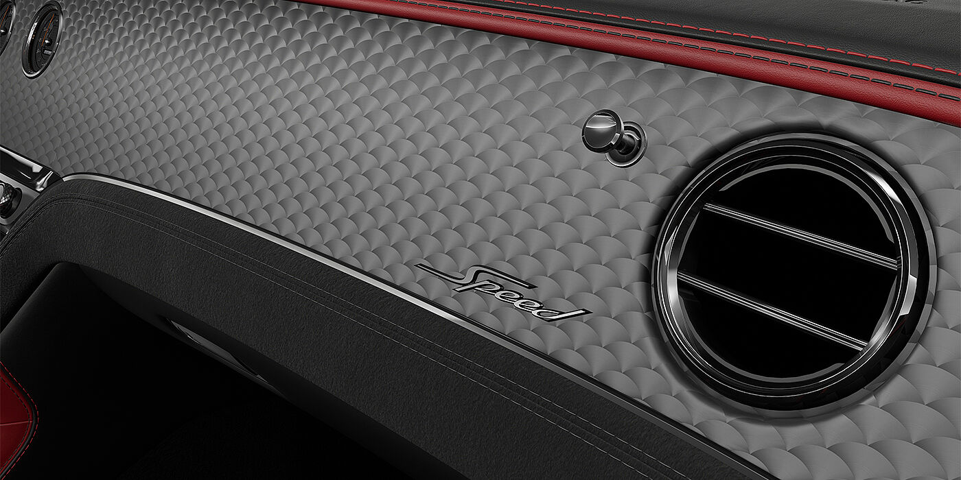 Bentley Hamburg Bentley Continental GTC Speed convertible veneer in Diamond Brushed Dark Tint Aluminium