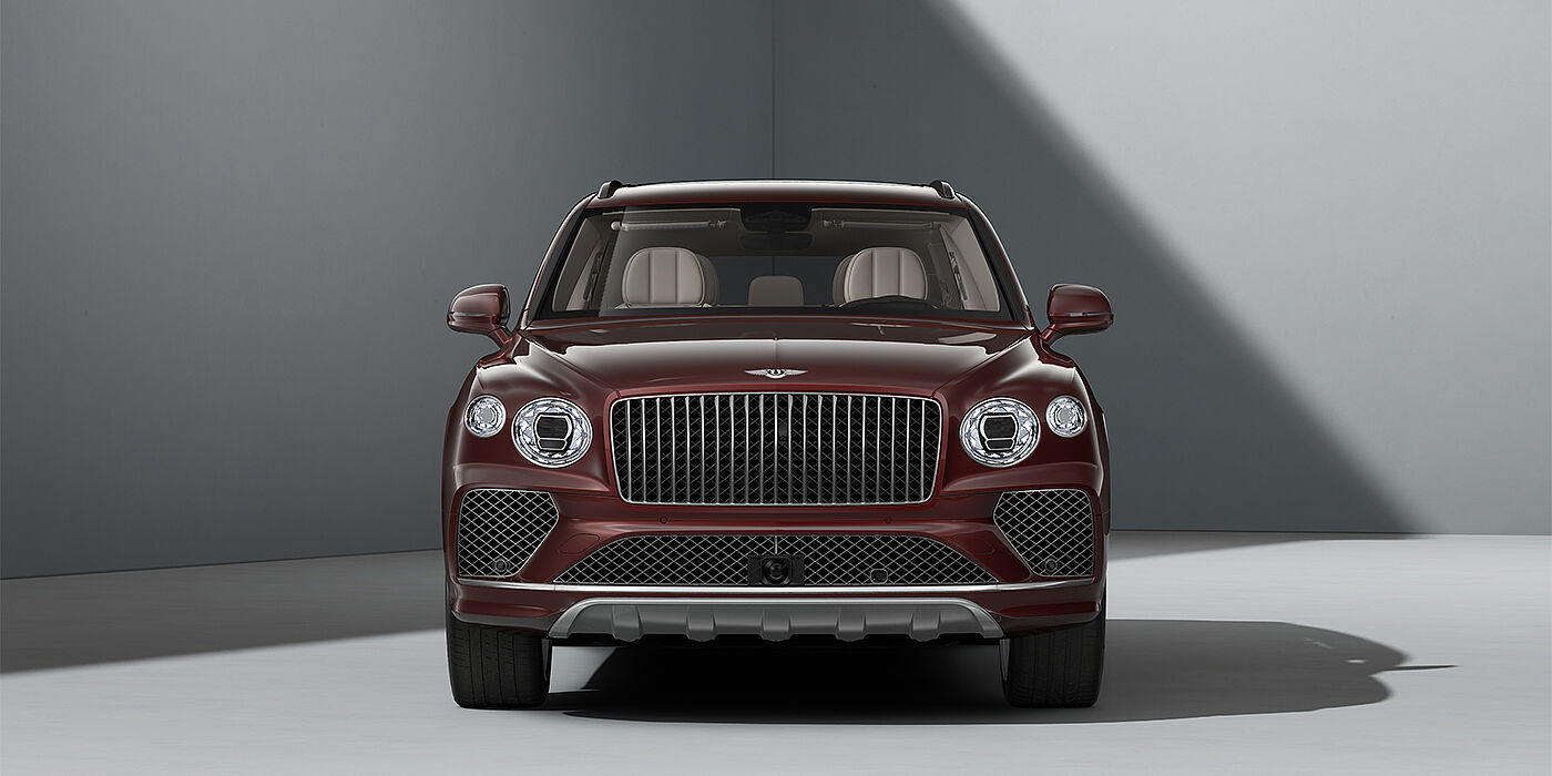 Bentley Hamburg Bentley Bentayga EWB Azure SUV in Cricket Ball paint and 22" Ten Spoke Polished wheels - full front