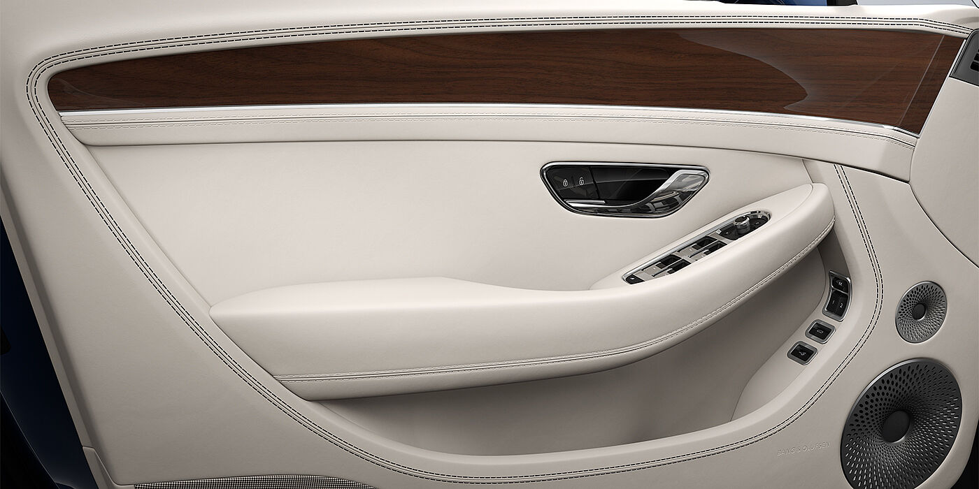 Bentley Hamburg Bentley Continental GTC convertible in Linen and Imperial Blue hides