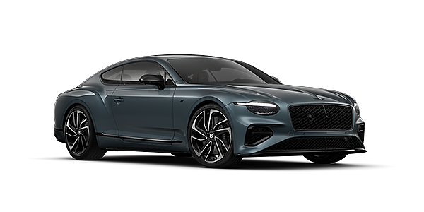 Bentley Hamburg Bentley Continental GT S coupe in Thunder blue paint front 3/4