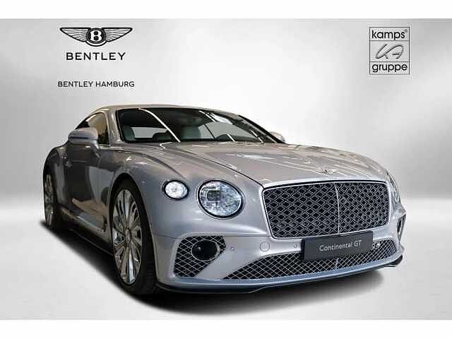 0:Bentley Continental GT Mulliner V8, Coupé, Extreme Silver, Bentley Hamburg