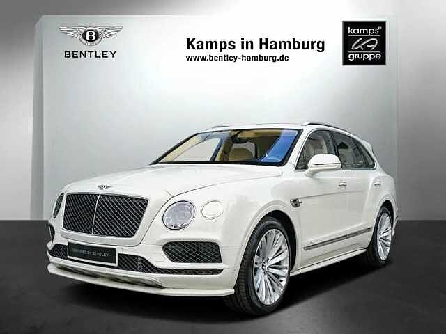 0:Bentley Bentayga Speed W12, SUV, Ghost White Pearlescent, Bentley Hamburg