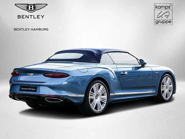 2:Bentley Continental GT Convertible Azure V8 Hybrid, Cabrio, Light Windsor Blue, Bentley Hamburg