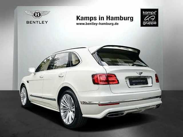 2:Bentley Bentayga Speed W12, SUV, Ghost White Pearlescent, Bentley Hamburg